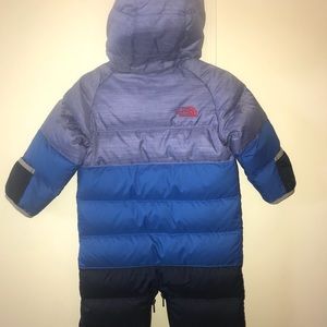 Northface lil snug snowsuit